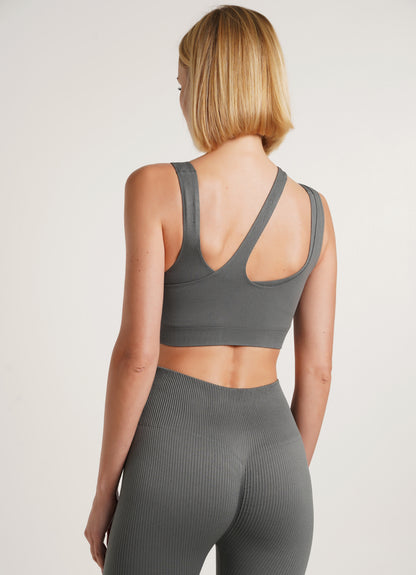 Ribbed Asymetric Top