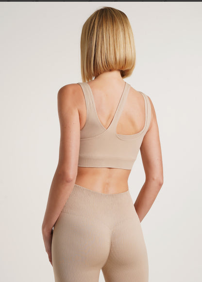 Ribbed Asymetric Top